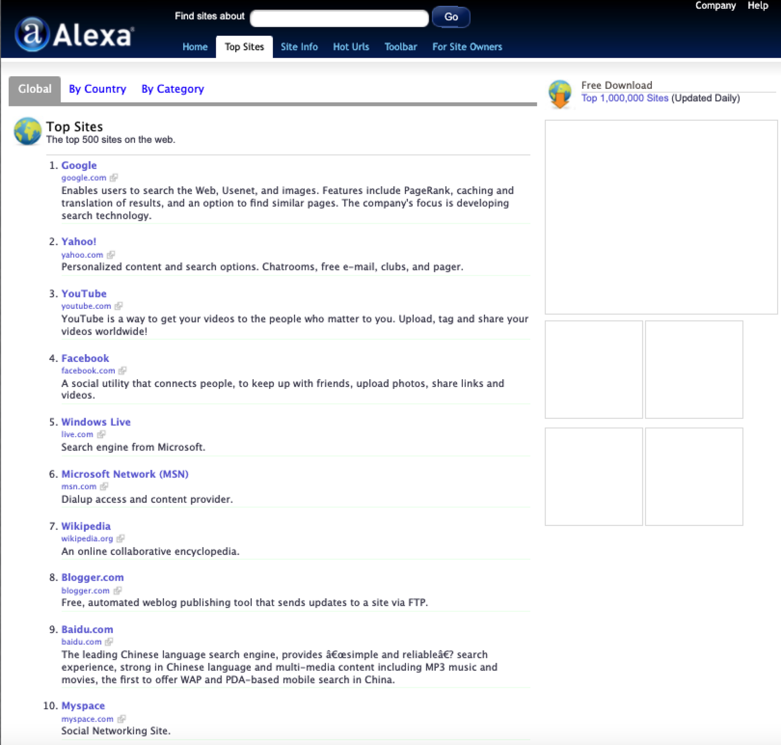 screenshot of alexa